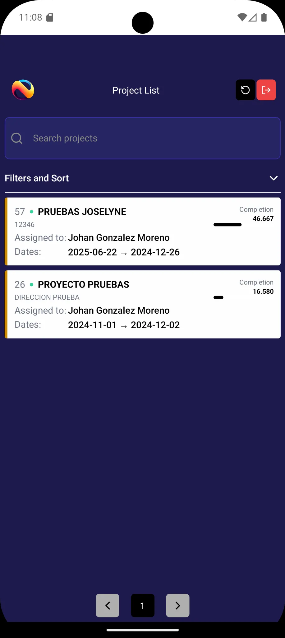NextGtel Mobile screenshot 1